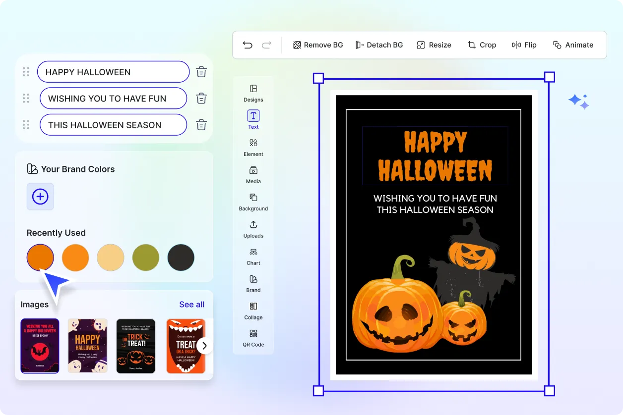 Free AI Halloween Wishes Generator, Free Online Halloween Message Maker